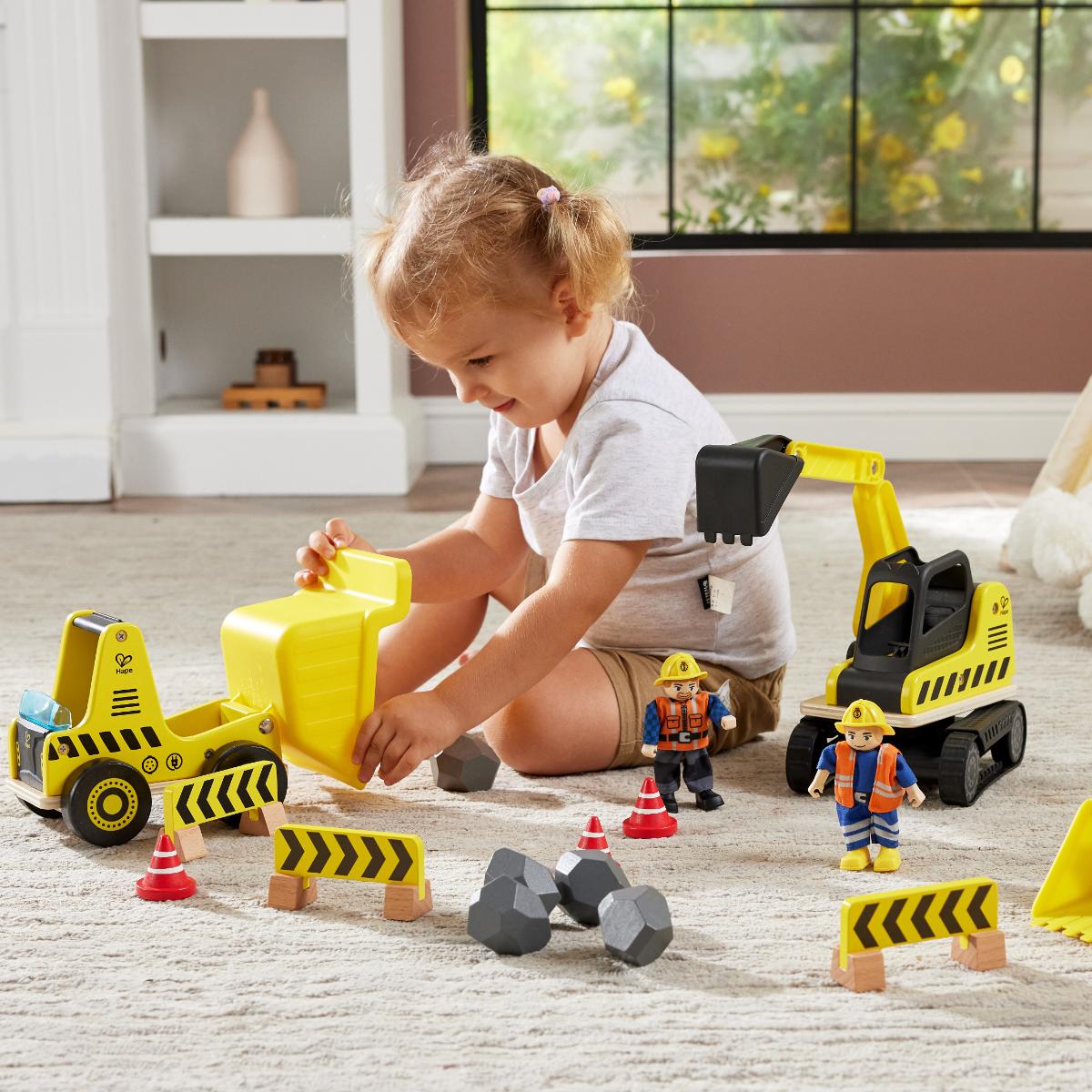 Hape Meine Baumaschinen Bagger