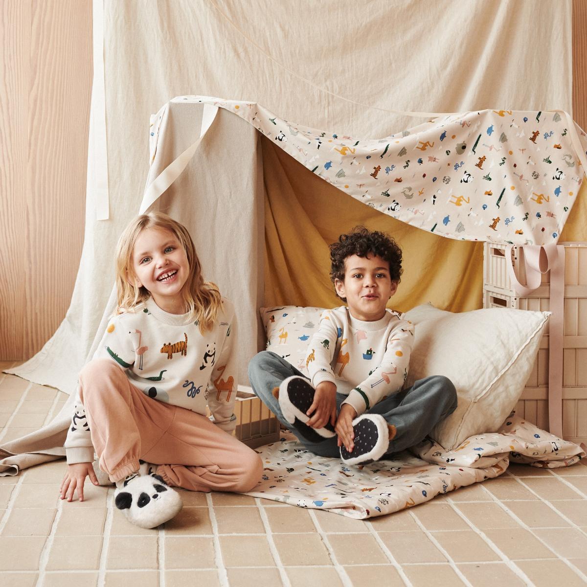 Hausschuhe 26-27 AVIAJA Panda Liewood sandy dark grey