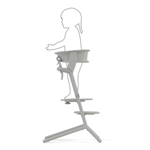 Helferturm-Tisch Set LEMO Cybex Suede grey
