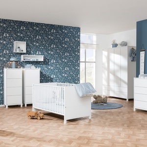 Highboard 1 Tür 2 Schubladen OLLI Paidi weiß