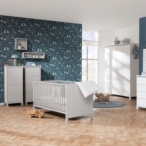 Highboard 4 Tiroirs OLLI Paidi gris manhattan