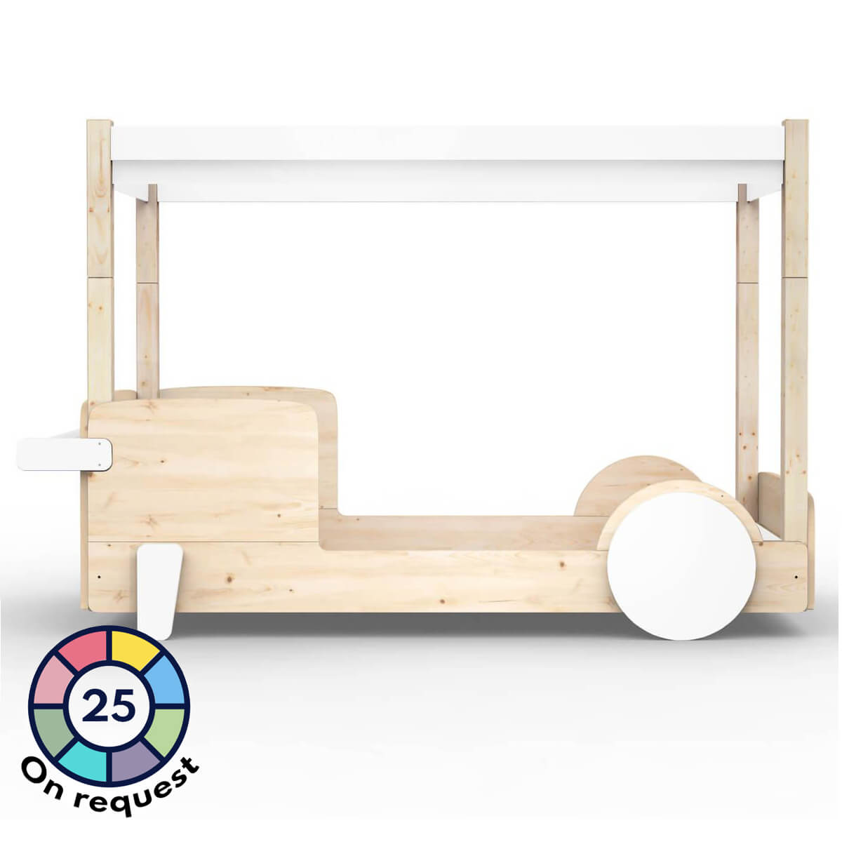 Himmelbett 90x190cm DISCOVERY Mathy by Bols weiß