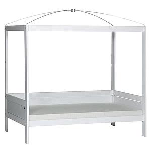 Himmelbett 90x200cm Lifetime weiß