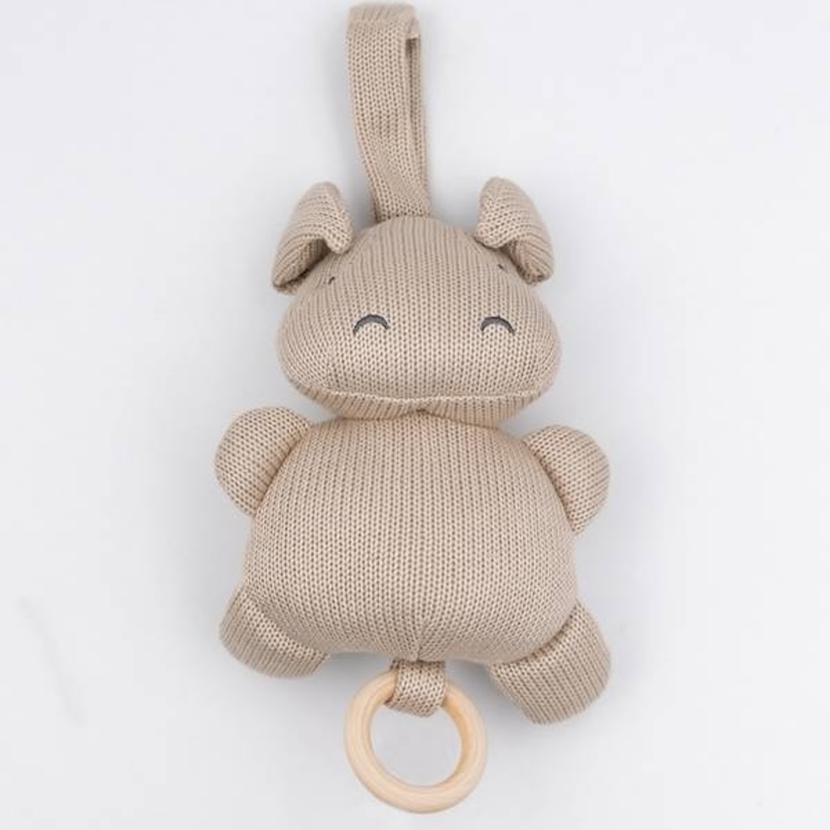 HIPPO Hängespielzeug Bamboom oyster sand