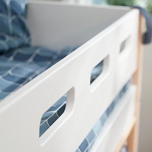 Hochbett 200x90cm NOR Flexa Eiche-weiß