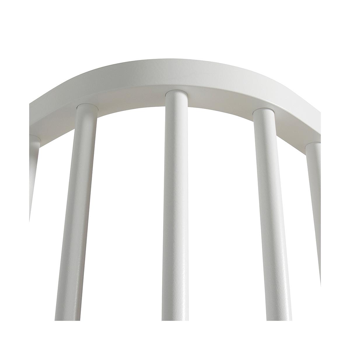 Hochbett mitwachsend 90x200cm WOOD ORIGINAL Oliver Furniture weiß