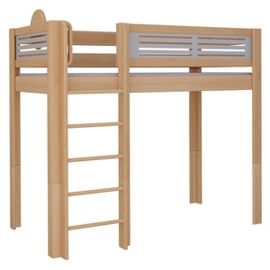 Hochbett Tatü DELUXE de Breuyn natürlich-grau