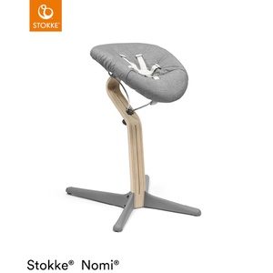 Hochstuhl NOMI Stokke Natur-grau