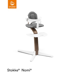 Hochstuhl NOMI Stokke Walnuss-weiß
