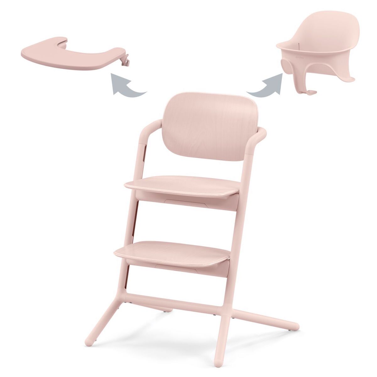 Hochstuhl Set LEMO 3in1 Cybex Pearl Pink