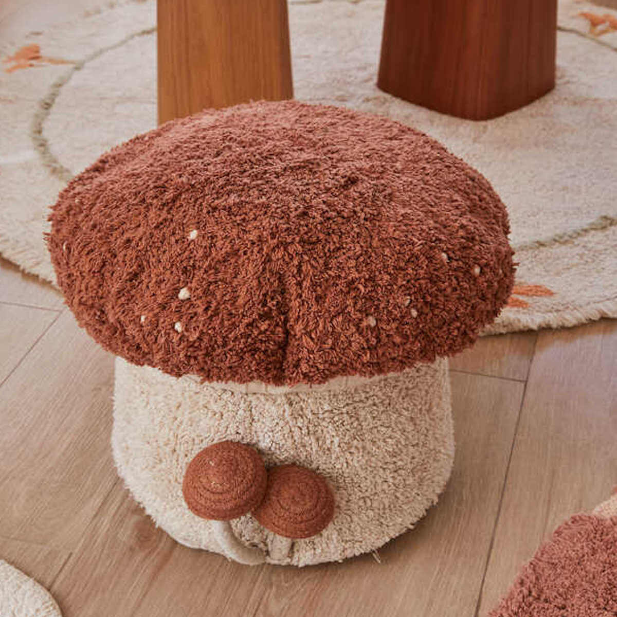 Hocker 35xØ45cm BOLETUS Lorena Canals Natural