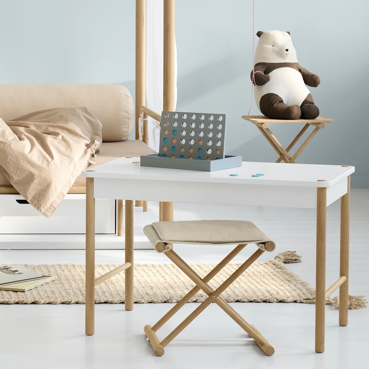 Hocker CAMP Kleinkind Eiche Oliver Furniture