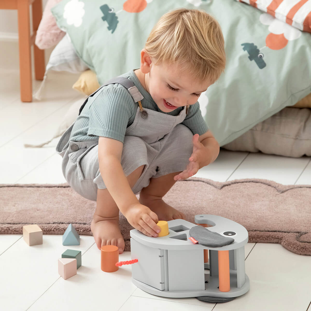 Holz-Elefant Sortierbox- Elphee Erledigt von Deer