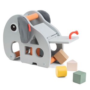 Holz-Elefant Sortierbox- Elphee Erledigt von Deer