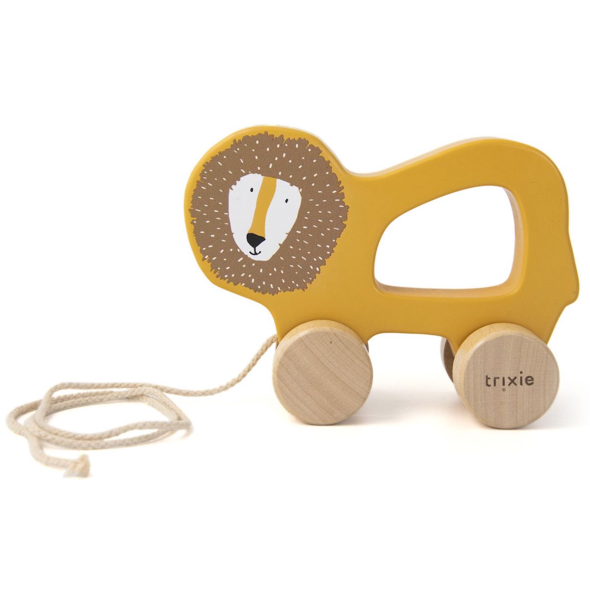 Holz Nachziehtier Mr. Lion Trixie