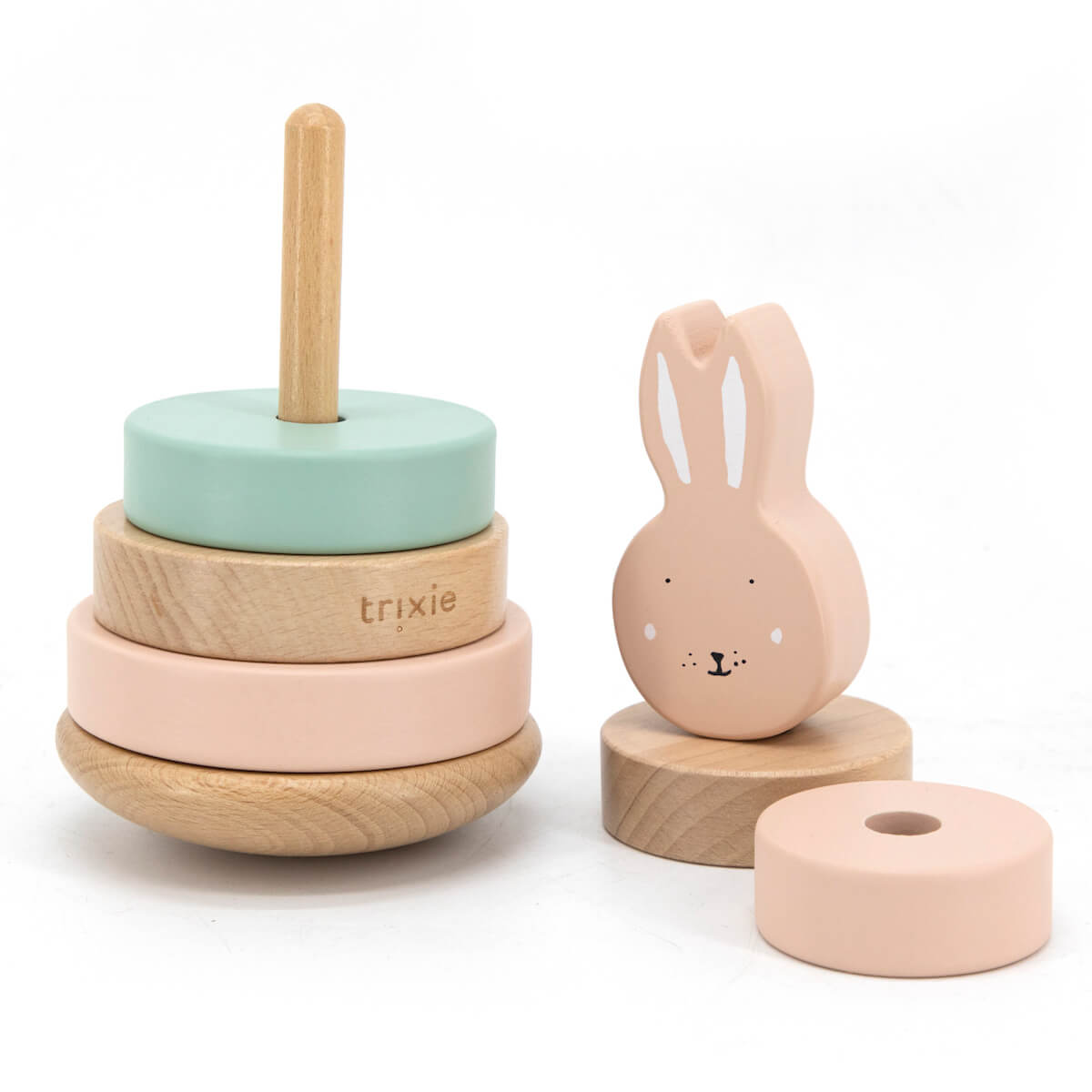 Holz Stapelturm Mrs. Rabbit Trixie