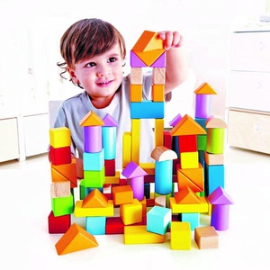 Holzbausteine 100 Teile Hape