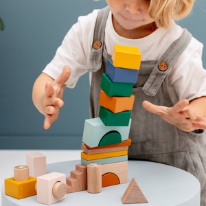 Holzblock Stadt 31tlg. Trixie