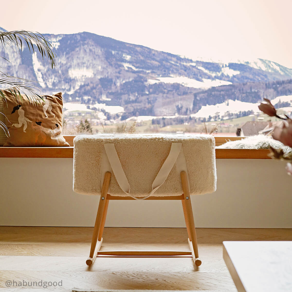 Holzgestell für Babykörbchen KUKO Charlie Crane