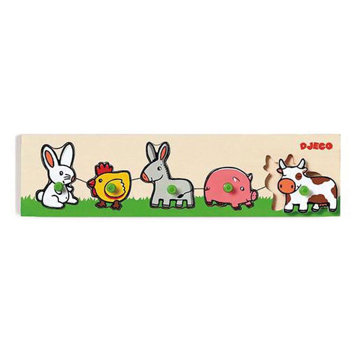 Holzpuzzle Farm'n'co Djeco