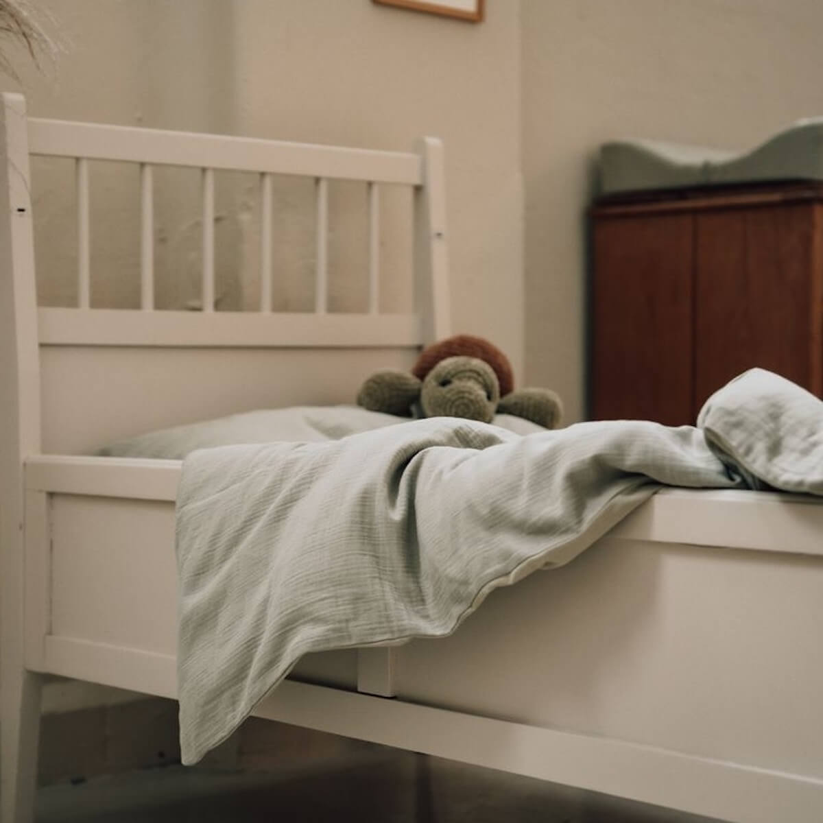 Housse de couette FARO Koeka sage