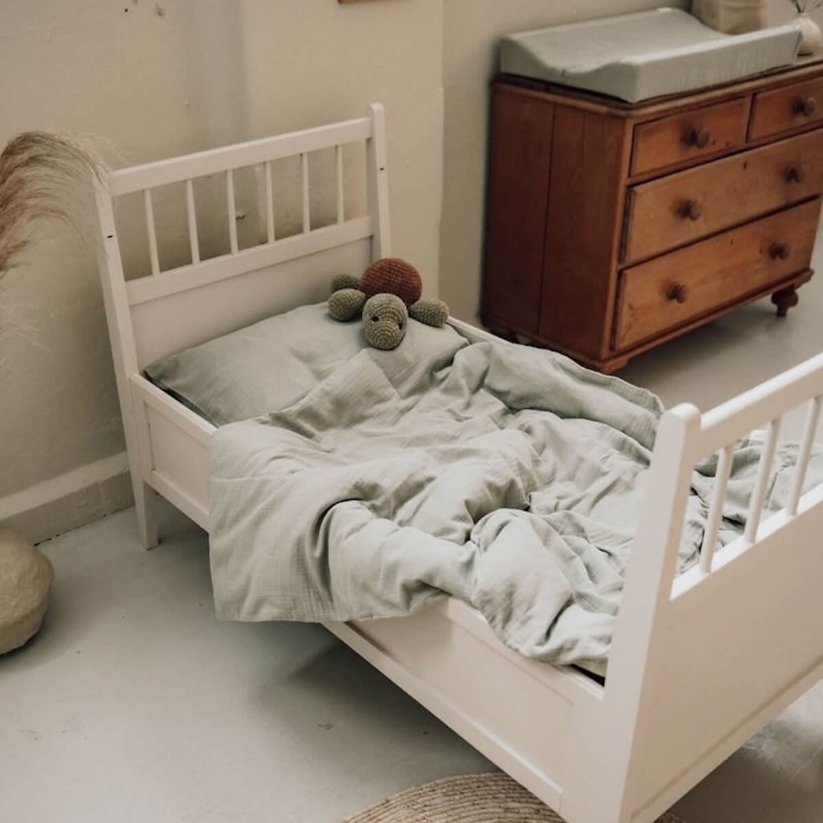 Housse de couette FARO Koeka sage