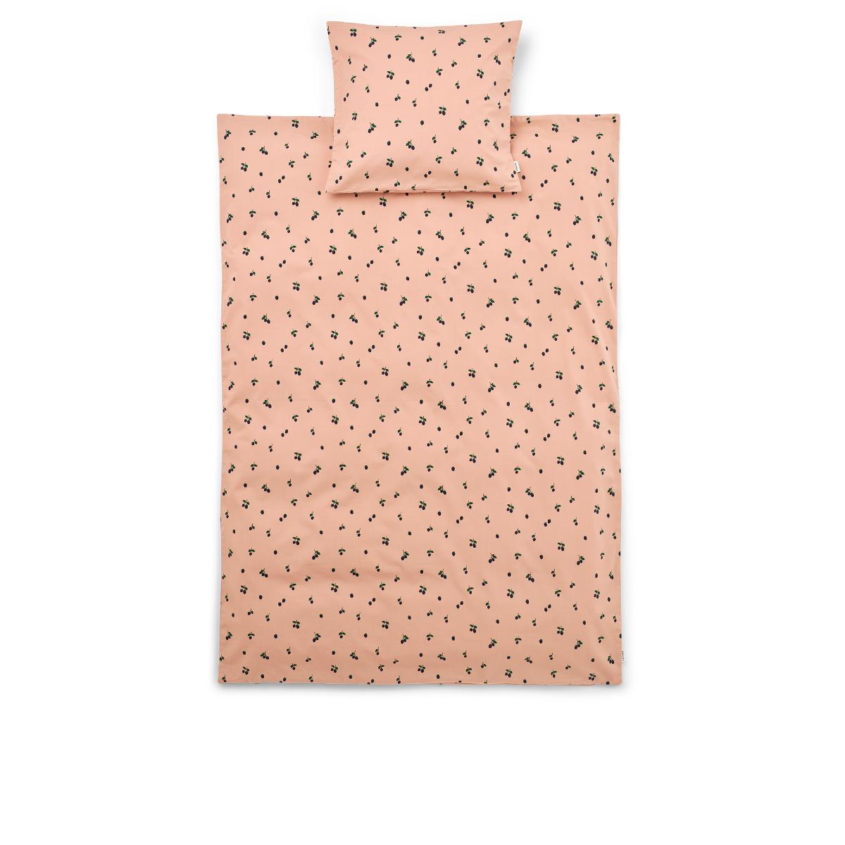 Housse de couette junior 100x140cm INGEBORG Liewood berry pale tuscany