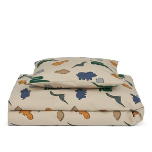 Housse de couette junior INGEBORG Liewood dinosaurs mist