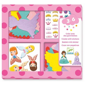 Ich liebe Prinzesinnen Djeco Sticker