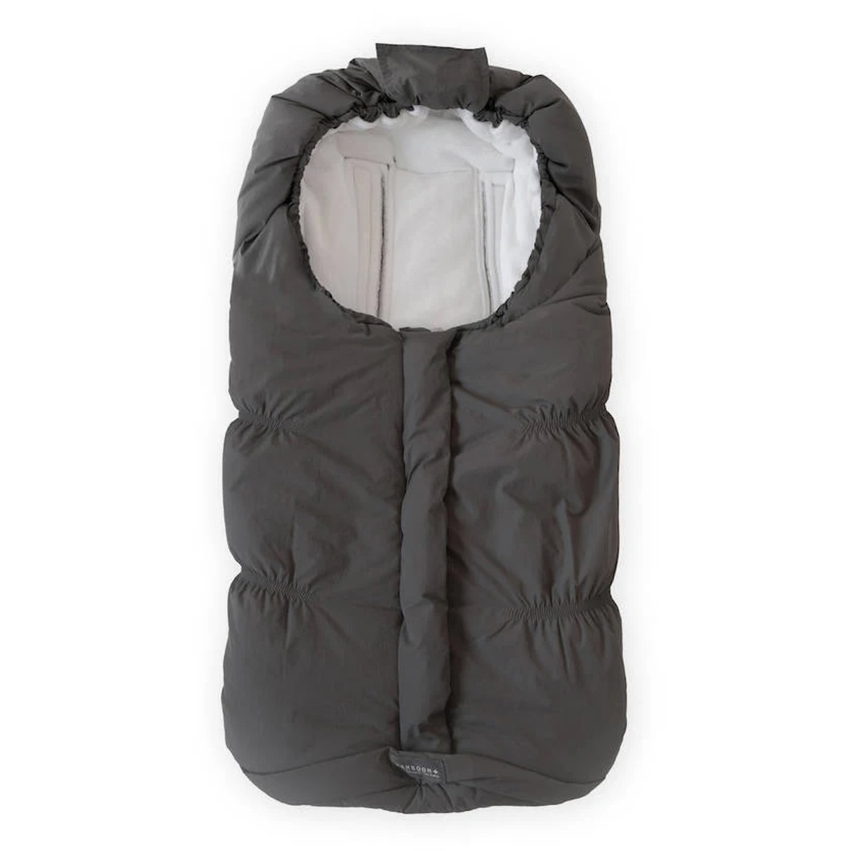 Igloo Fußsack MINI CARRY COT & CARSEAT gr0 Bamboom Velvet innen tog 4.5 antrazit
