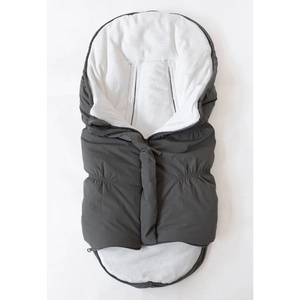 Igloo Fußsack MINI CARRY COT & CARSEAT gr0 Bamboom Velvet innen tog 4.5 antrazit