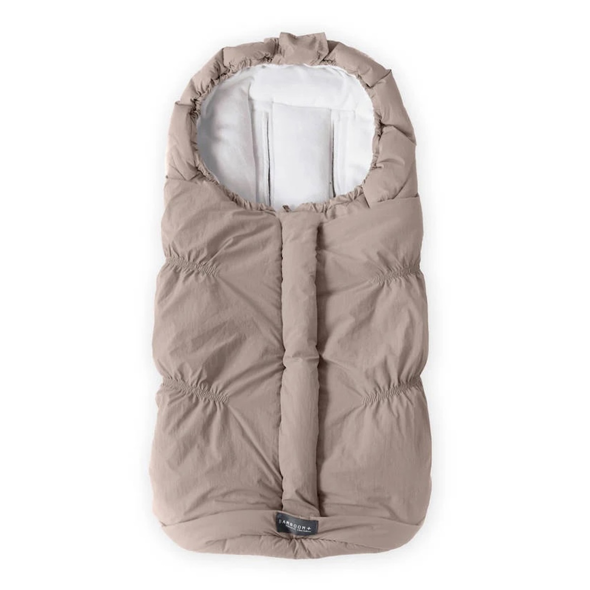 Iglu-Fußsack MINI CARRY COT & CARSEAT gr0 Bamboom Velvet innen tog 4.5 warm sand