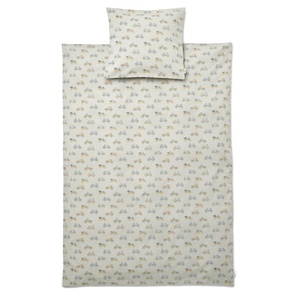 Ingeborg junior bedding print Liewood Bicycle Cloud blue Drop 1/23