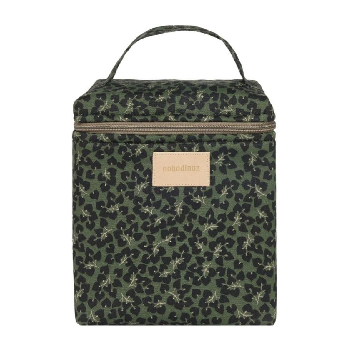 Insulated Bb Bottle_Lunch Bag 18x23x10 HYDE PARK Nobodinoz forest yumiko