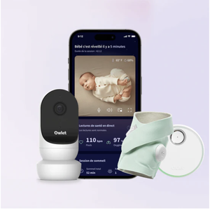 Intelligentes Babyüberwachungssystem DREAM SOCK & CAM 2 Bundle Owlet mint
