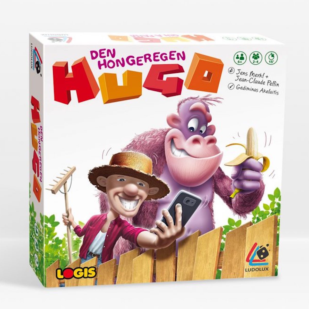Jeu éducatif Ludolux Den hongeren Hugo