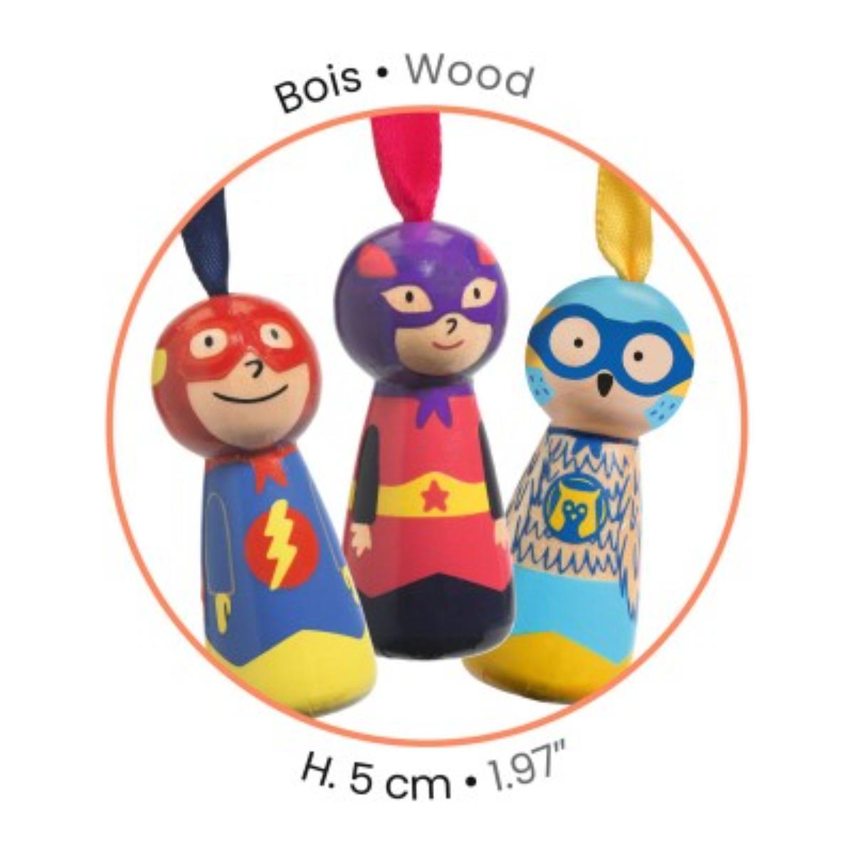 Jeux D'Adresse Parachutistes Flying Heroes - Display 12 pcs Djeco