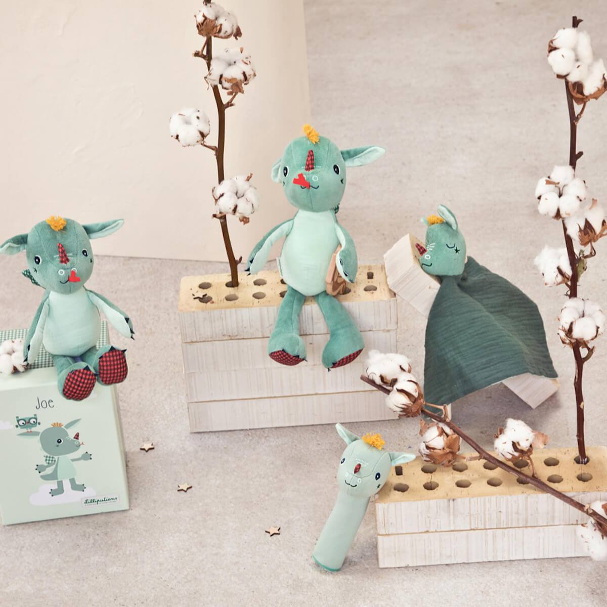 Joe Musikalischer Plüsch Eco Lilliputiens