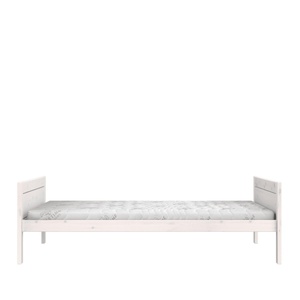 Jugendbett mit Deluxe Lattenrost 140x200cm Lifetime whitewash