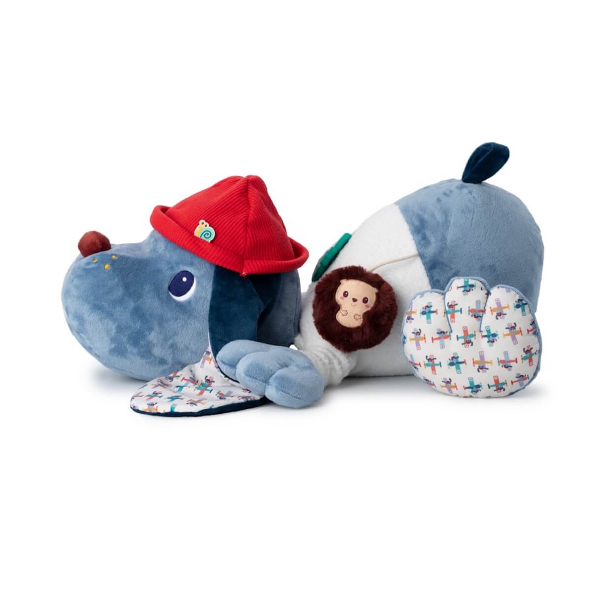 Jules Großer Aktivitätshund mit Taschen Lilliputiens