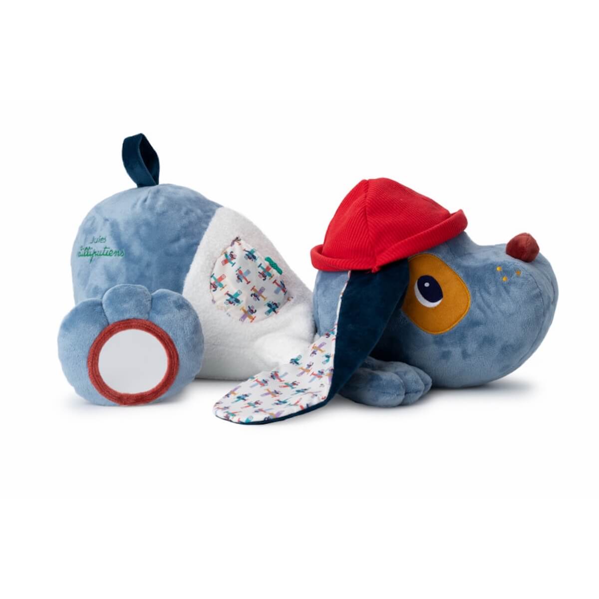 Jules Großer Aktivitätshund mit Taschen Lilliputiens