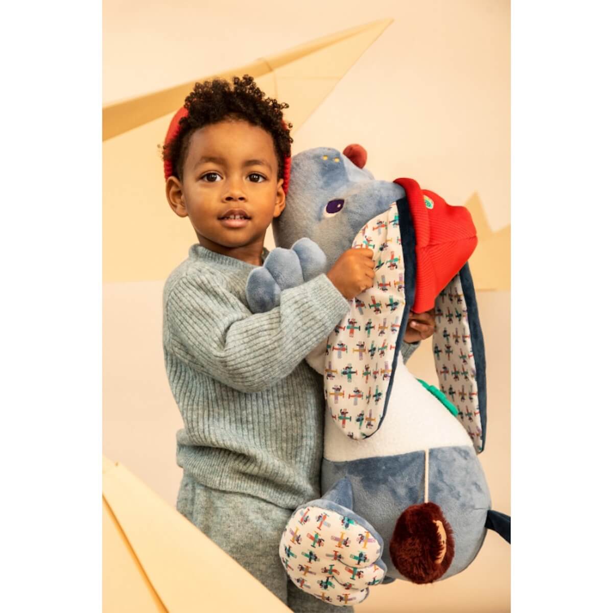 Jules Großer Aktivitätshund mit Taschen Lilliputiens