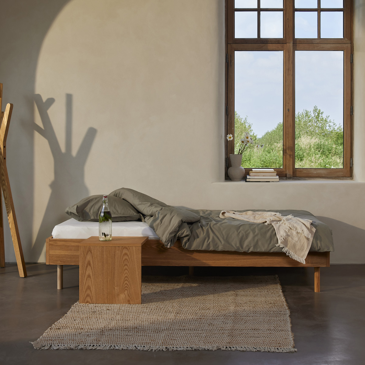 Junior Bett Hai No Ki 90x200 Quax natural ash