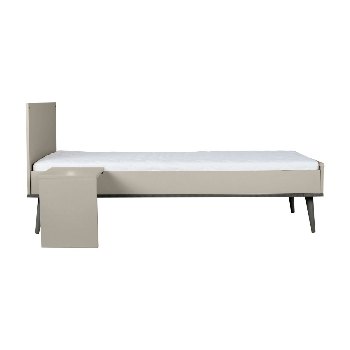 Junior-Bett-Set FLOW 70/170cm Quax Stein