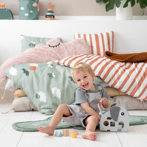 Junior Bettlaken INT GOTS Grün Done by Deer