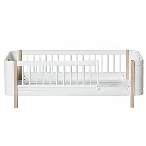 Juniorbett 68x162cm WOOD MINI+ Oliver Furniture Weiß-Eiche