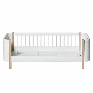 Juniorbett 68x162cm WOOD MINI+ Oliver Furniture Weiß-Eiche