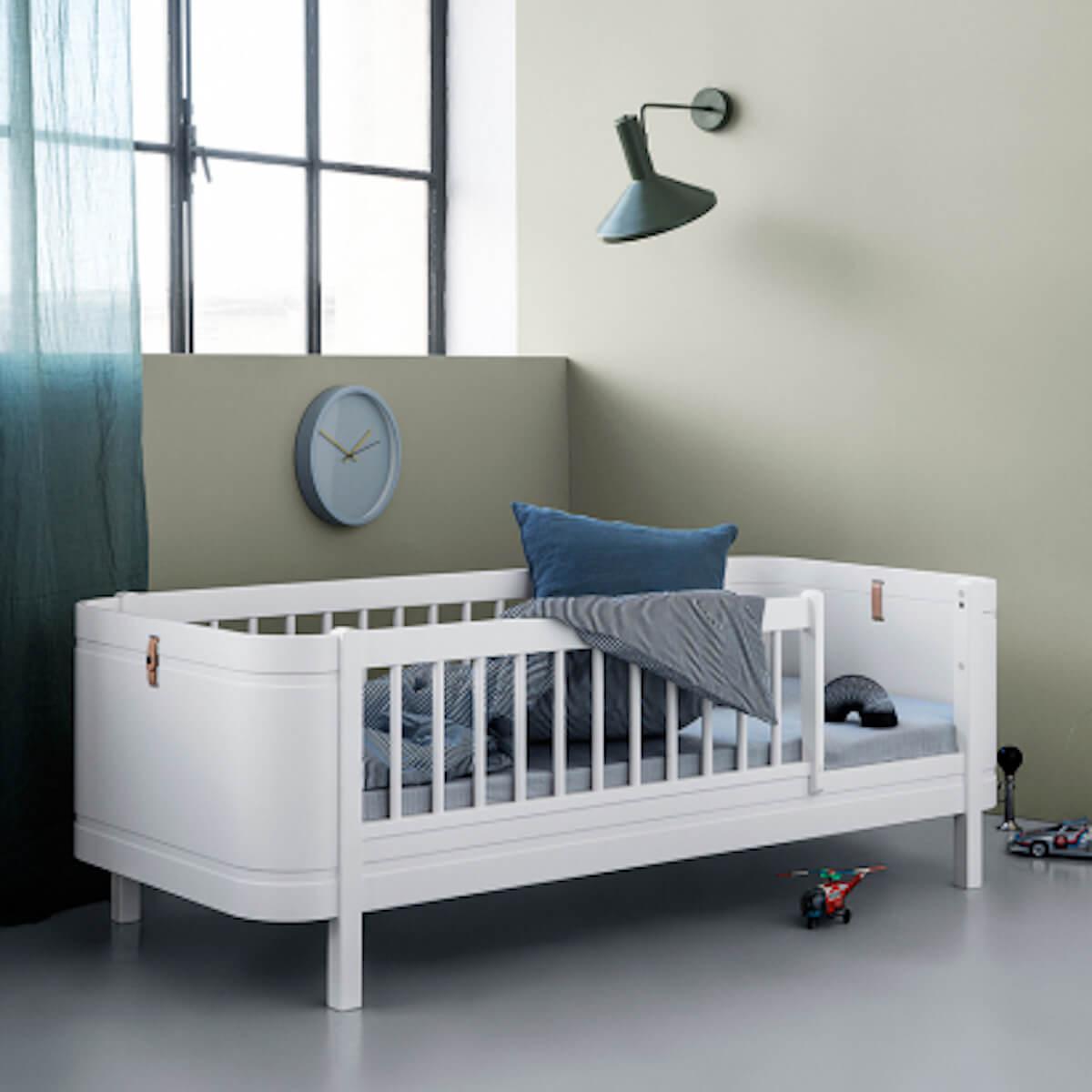 Juniorbett 68x162cm WOOD MINI+ Oliver Furniture Weiß
