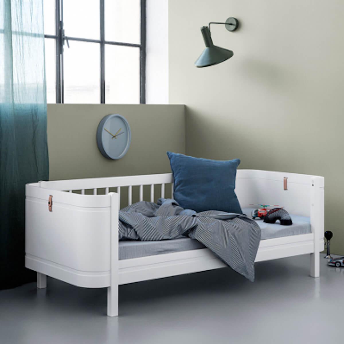 Juniorbett 68x162cm WOOD MINI+ Oliver Furniture Weiß