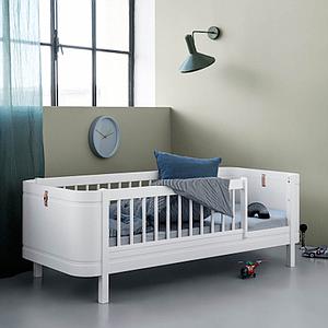 Juniorbett 68x162cm WOOD MINI+ Oliver Furniture Weiß